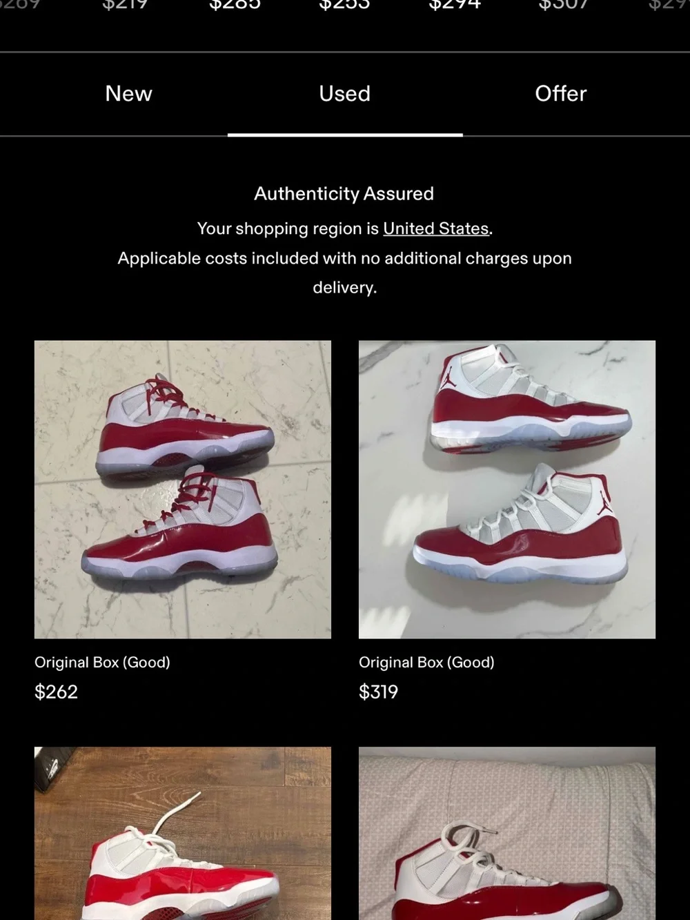 Jordan size 10
